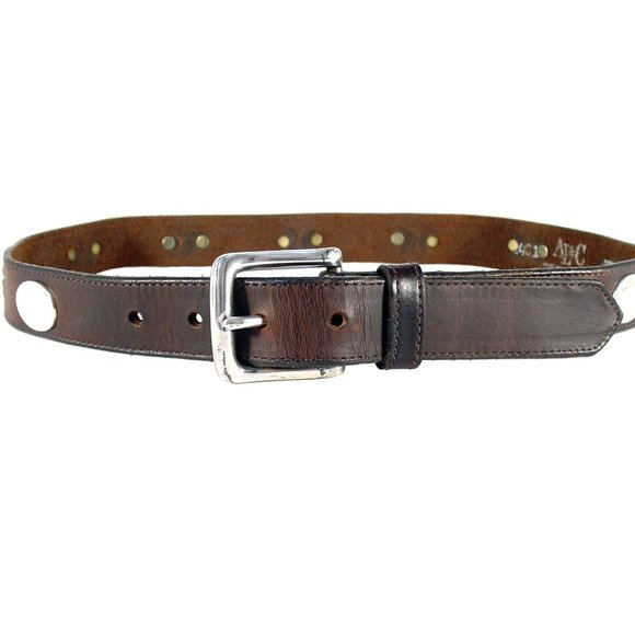 ANOTHER LINE Silver Mirror Concho Belt Women\'s 30 main image 4